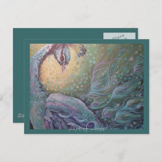 Dancing Melosa Briefkaart (Voorkant / Achterkant)