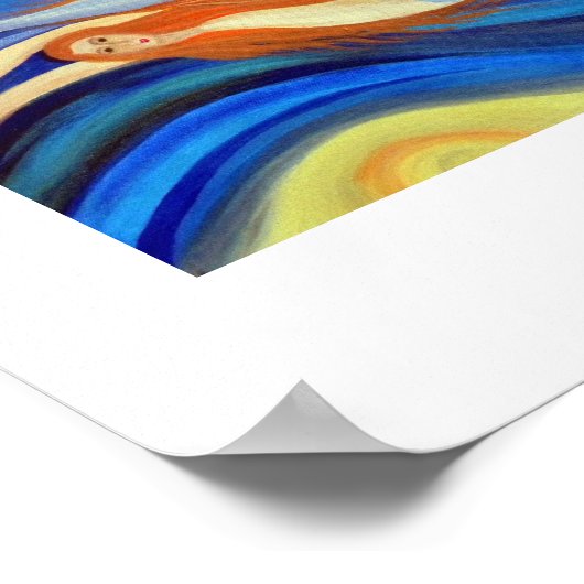 Dancing Mermaids Poster (Hoek)