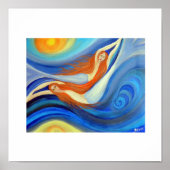 Dancing Mermaids Poster (Voorkant)