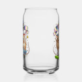 Dancing Mice Party Time Banner Confetti & Ballonne Blikvorm Glas (Links)