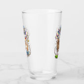 Dancing Mice Party Time Banner Confetti & Ballonne Glas (Rechts)