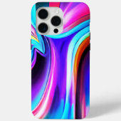 Dancing Neon Lights- blue Case-Mate iPhone Case (Achterkant)