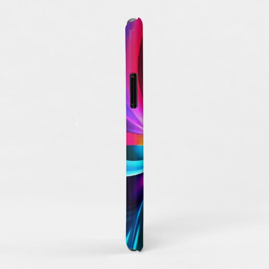 Dancing Neon Lights- blue Case-Mate iPhone Case (Achterkant/rechts)