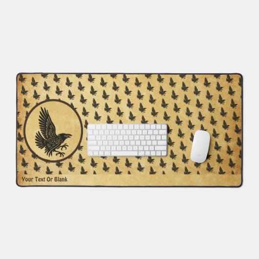 Dancing Norse Raven Bureaumat (Keyboard & Muis)