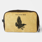 Dancing Norse Raven Toilettasje (Voorkant)