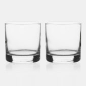 Dancing Norse Raven Whisky Glas (Links)