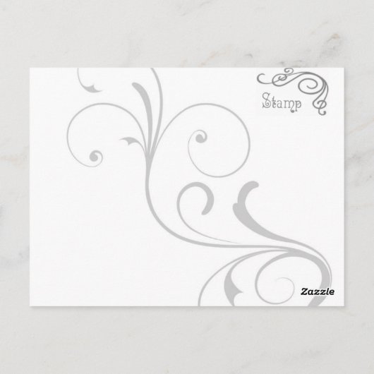 Dancing Nymphe and Musician briefkaart (Achterkant)