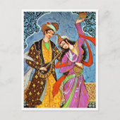 Dancing Nymphe en Musician Briefkaart (Voorkant)