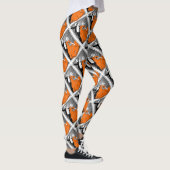 Dancing paar Ballroom Retro Print Leggings (Rechts)