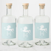 Dancing Paard Fles van Liquor Label Likeurfles Etiket (Flessen)