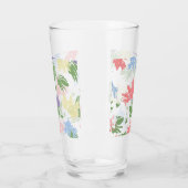 Dancing Pastel Flowers Glas (Links)