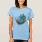 Dancing Peacock T-shirt (Voorkant)