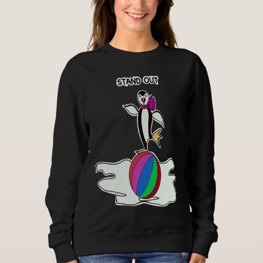 Dancing Penguin Fun Animals Trui (Voorkant)