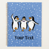 Dancing Penguins Design Planner Organizer (Voorkant)
