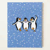 Dancing Penguins Design Planner Organizer (Achterkant)