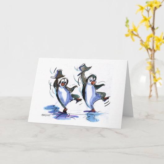 dAnCiNg PeNgUiNs Kaart (Gele Bloem)
