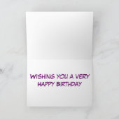 Dancing Penguins Verjaardag Kaart (Binnen)