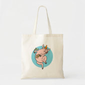 Dancing Pig Tote Bag (Voorkant)