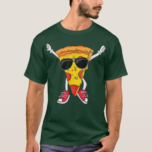 Dancing Pizza Dance Cool Pizza Slice Toddler Boy P T-shirt
