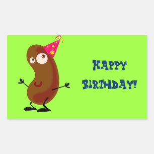 Dancing Potato Rechthoekige Sticker