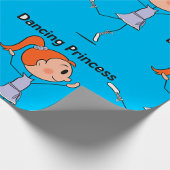 Dancing Princess Schattigee Ballerina Stick Figuur Cadeaupapier