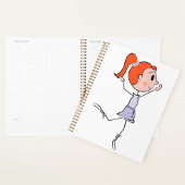 Dancing Princess Schattigee Ballerina Stick Figuur Planner