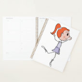 Dancing Princess Schattigee Ballerina Stick Figuur Planner (Display)