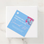 Dancing Queen Bachelorette Party Survival Kit Labe Bedankjes Labels (In situ)