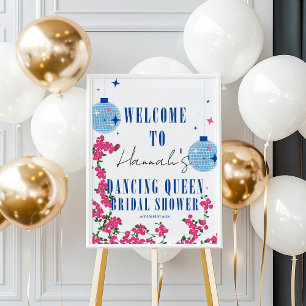 Dancing Queen bougainvillea Vrijgezellenfeest Welk Poster