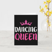Dancing Queen - Dance Lover T-shirt Kaart (Gele Bloem)
