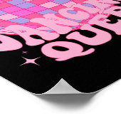 Dancing Queen Dance Mom Dancing 70s 80s Disco Poster (Hoek)
