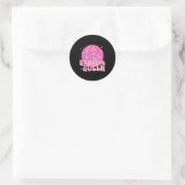 Dancing Queen Dance Mom Dancing 70s 80s Disco Ronde Sticker (Tas)
