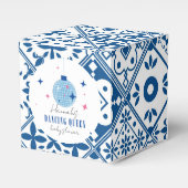 Dancing Queen Grieks Muzikaal disco baby shower Bedankdoosjes (Voorkant Zijde)