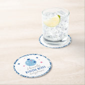 Dancing Queen Grieks Muzikaal disco baby shower Ronde Kartonnen Onderzetter (Insitu)