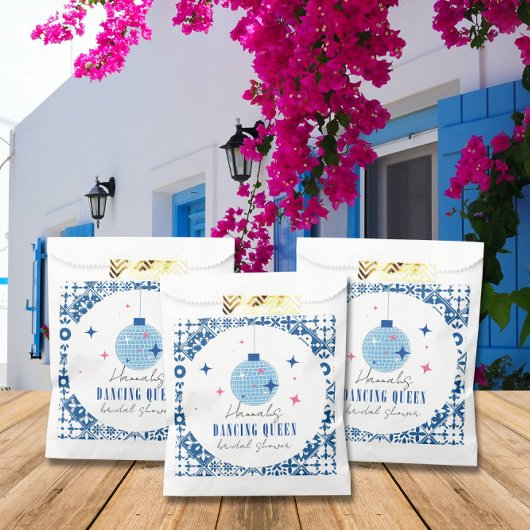 Dancing Queen Grieks Muzikaal disco vrijgezellenfe Bedankzakje