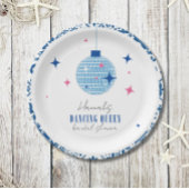 Dancing Queen Grieks Muzikaal disco vrijgezellenfe Papieren Bordje