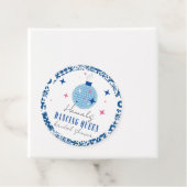 Dancing Queen Griekse Musical disco bruidsfeest Bedankjes Labels (In situ)