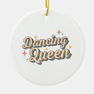 Dancing Queen Keramisch Ornament
