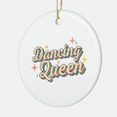 Dancing Queen Keramisch Ornament (Links)