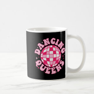 Dancing Queen Retro Bruidsmeisjes 70's Disco Bache Koffiemok