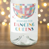 Dancing Queen Retro Disco Ball Likeurfles Etiket