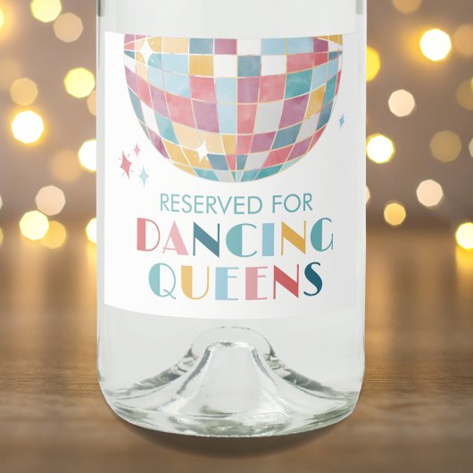 Dancing Queen Retro Disco Ball Likeurfles Etiket