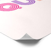 Dancing Queen Retro Poster (Hoek)