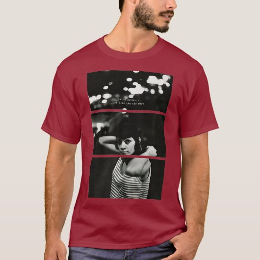 Dancing QueenNew York 70s disco meisje Dans gewoon T-shirt (Voorkant)
