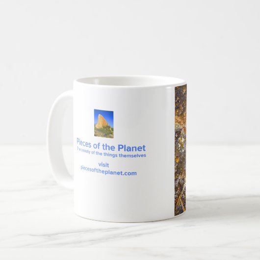 Dancing Rabbit Mok natuur art beauty (Voorkant links)