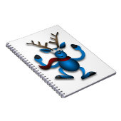 DANCING REINDEER NOTITIEBOEK (Rechterzijde)