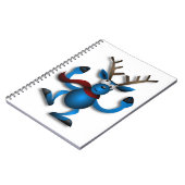 DANCING REINDEER NOTITIEBOEK (Linkerzijde)