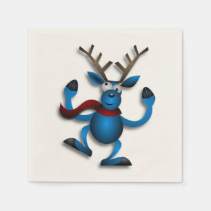 DANCING REINDEER SERVETTEN