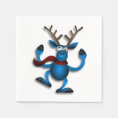 DANCING REINDEER SERVETTEN (Voorkant)