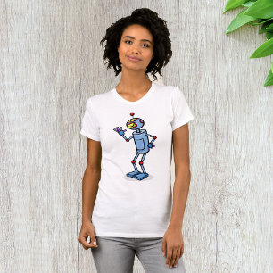 Dancing Robot Vrouwen T-shirt